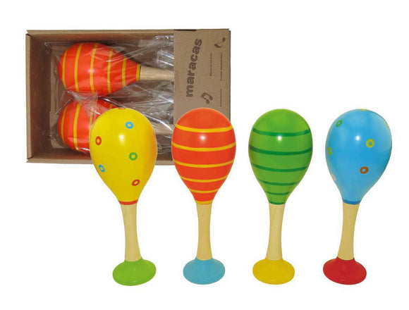 PRICE FOR ONE NEW PATTERN MARACAS WITH BASE RANDOMLY PICK
