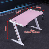 140cm L-Shaped Gaming Desk Desktop PC Computer Desks Desktop Racing Table Office
