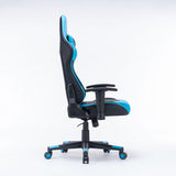 Gaming Chair Ergonomic Racing chair 165° Reclining Gaming Seat 3D Armrest Footrest Green Black