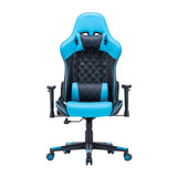Gaming Chair Ergonomic Racing chair 165° Reclining Gaming Seat 3D Armrest Footrest Green Black