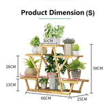 Plant Stand Supplier Multi Tier Flower Rack for Indoor Outdoor Small