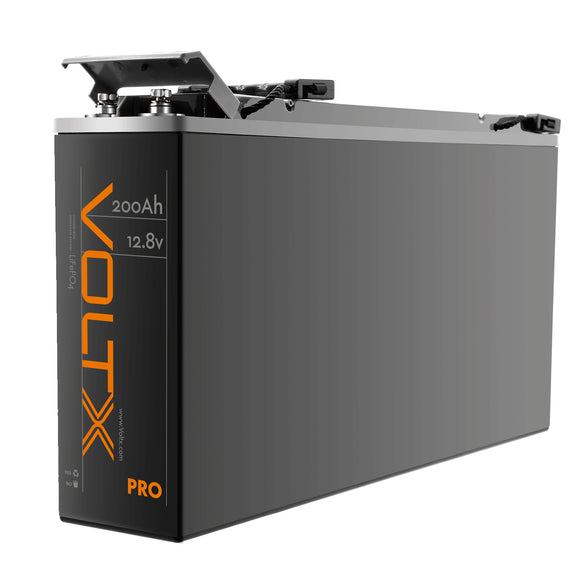 VoltX 12V Lithium Battery 200Ah Slim Plus