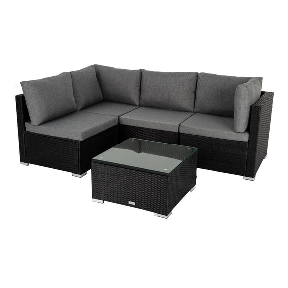 Outdoor Modular Lounge Sofa Bondi - Black