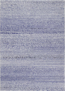 Zayna Cue Blue Wool Blend Rug 160x230cm