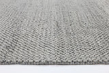 Zayna Loopy Grey Wool Blend Rug 160x230cm