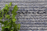 Zayna Cue Blue Wool Blend Rug 200x290cm