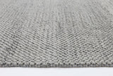Zayna Loopy Grey Wool Blend Rug 240x330cm