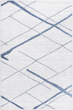 Windjana Abstract Stripe Light Blue Rug 200x290cm