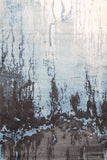 Morisot Blue Abstract Rug 240x330cm
