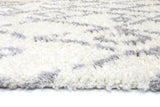 Moroccan Cream and Silver Fes Rug 240X330cm