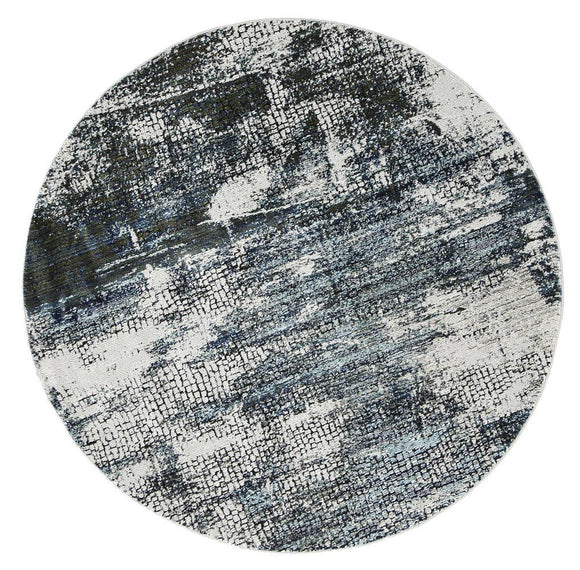Roman Mosaic Modern Grey Turquoise Rug 160x230 cm