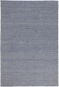 Natura Wool Blue Striped Rug 120x170 cm