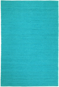 Natura Wool Turquoise Blue Diamond Rug 160x230 cm