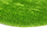 Puffy Soft Shaggy Grass Green 200x290 cm