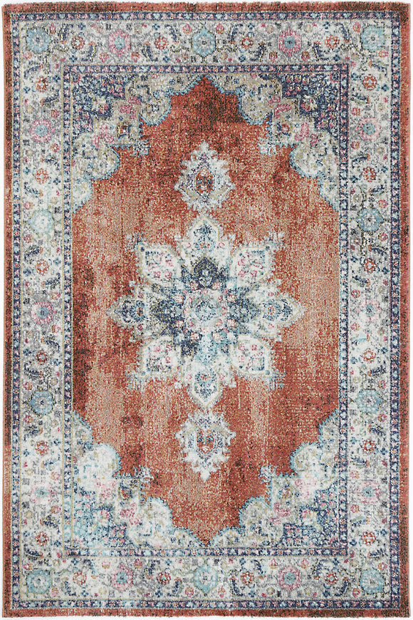 Brentwood Transitional Rust Rug 200x290 cm