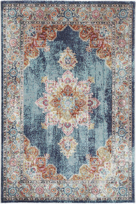 Brentwood Transitional Navy Rug 240x330 cm