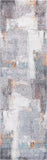 Aveza Abstract Grey Rug 280x380 cm