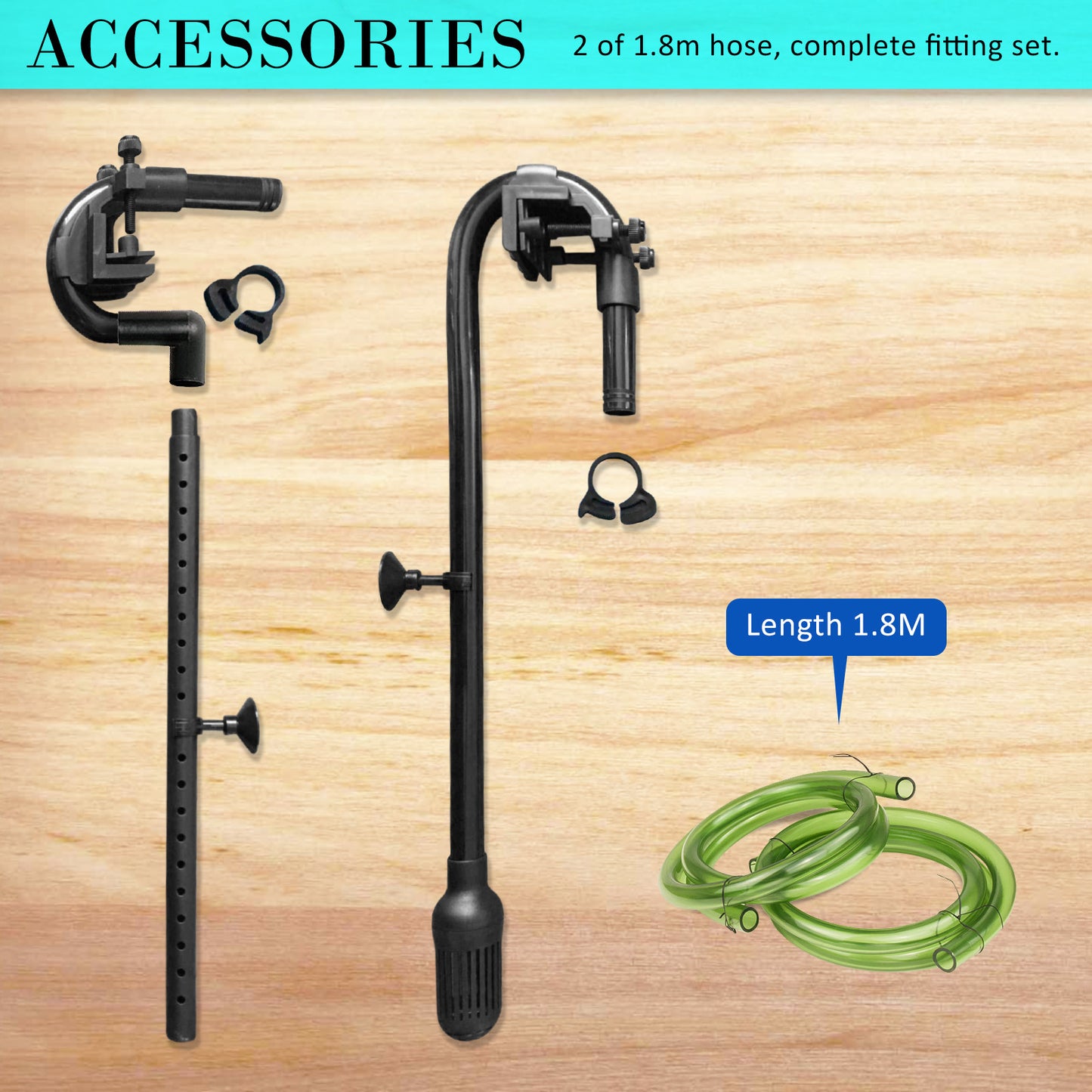 Aquarium Filter1400L/H with Media Kit