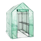 Home Ready Apex 1.9x1.2x1.9M Garden Greenhouse Walk-In Shed PE