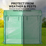 Home Ready Dome 200cm Garden Greenhouse Shed PE Cover Only