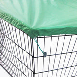 Paw Mate Green Net Cover for Pet Playpen 42in Dog Exercise Enclosure Fence Cage