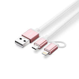 UGREEN Micro-USB to USB Cable with Lightning Adapter 1.5M (30471)