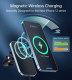 CHOETECH T200F-201 15W MagLeap Magnetic Wireless Car Charger Holder with 1M Cable