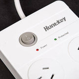 Huntkey Power Board (SAC604) with 6 sockets and 2 USB ports