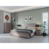Rosemallow King Size Bed Parquet Solid Messmate Timber Wood Frame Mattress Base
