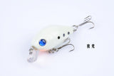 3x 5cm Popper Crank Bait Fishing Lure Lures Surface Tackle Saltwater