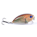 6x Popper Poppers 5.1cm Fishing Lure Lures Surface Tackle Fresh Saltwater