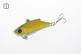 10x 5.5cm Vib Bait Fishing Lure Lures Hook Tackle Saltwater