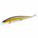 6x Popper Minnow 12.5cm Fishing Lure Lures Surface Tackle Fresh Saltwater