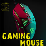 Gaming Mouse Keyboard Combo 4 In 1 Backlight Combination Breathing Rainbow LED