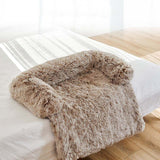 PawFriends Pet Sofa Bed Dog Calming Sofa Cover Protector Cushion Plush Mat L