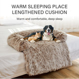 PawFriends Pet Sofa Bed Dog Calming Sofa Cover Protector Cushion Plush Mat S