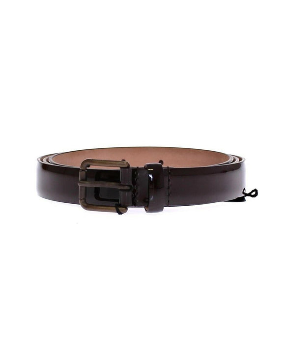Dolce & Gabbana Logo Detail Leather Belt 75 cm Women