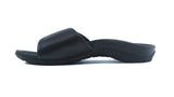 Axign Orthotic Slides Slip On Thongs Slippers Flip Flops - Black - EUR 38 (Mens UK5/Ladies US7)
