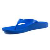 ARCHLINE Orthotic Thongs Arch Support Shoes Footwear Flip Flops Orthopedic - Blue/Blue - EUR 47