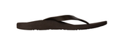 ARCHLINE Orthotic Thongs Arch Support Shoes Footwear Flip Flops Orthopedic - Brown/Brown - EUR 42
