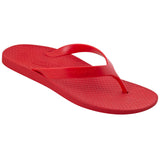 ARCHLINE Orthotic Thongs Arch Support Shoes Footwear Flip Flops Orthopedic - Red/Red - EUR 36