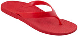 ARCHLINE Orthotic Thongs Arch Support Shoes Footwear Flip Flops Orthopedic - Red/Red - EUR 46