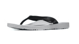 ARCHLINE Flip Flops Orthotic Thongs Arch Support Shoes Footwear - White/Black - EUR 42