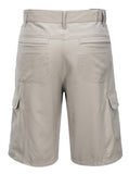 HUSKI Cargo Shorts Mens Cascade Microfibre Flexi Fit - Bone - 4XL (112cm Waist)