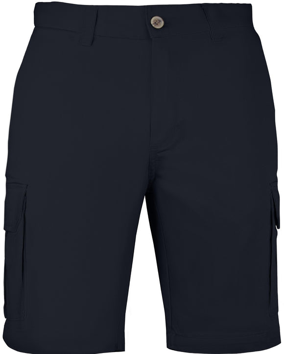 Mens Cargo Shorts 100% Cotton - Black - 36 (92cm)