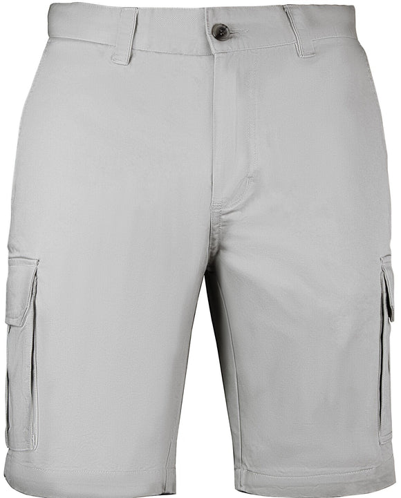 Mens Cargo Shorts 100% Cotton - Stone - 34 (87cm)