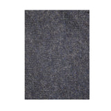100% SHETLAND WOOL Half Zip Up Knit JUMPER Pullover Mens Sweater Knitted - Denim Blue (45) - 3XL