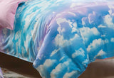 Queen Size Clouds Blue Sky Quilt Cover Set (3PCS)