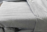 Luxton Super King Size Pewter Vintage Washed Cotton Quilt Cover Set(3PCS)