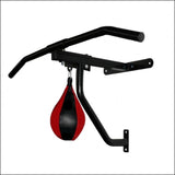 Punching Bag Bracket and Chin-Up Bar with Speed Ball